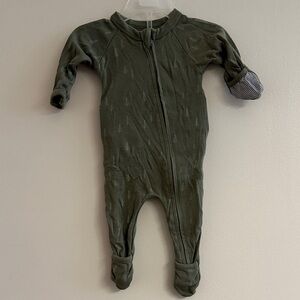 Goumi Olive Green Kids One Piece